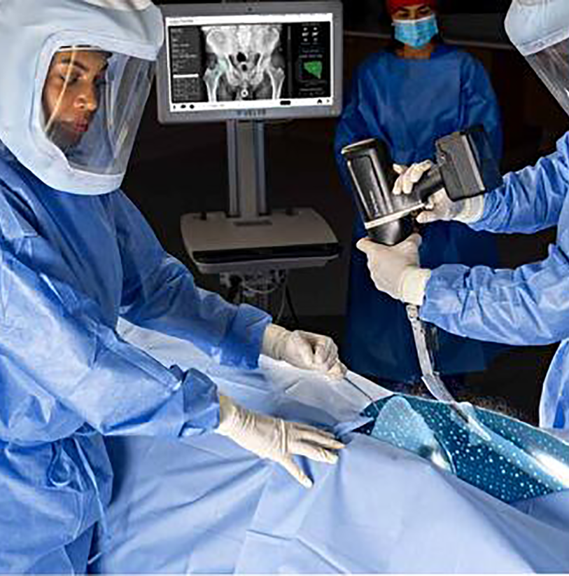 dr. grayson p. connors uses the velvys product for hip and knee replacements