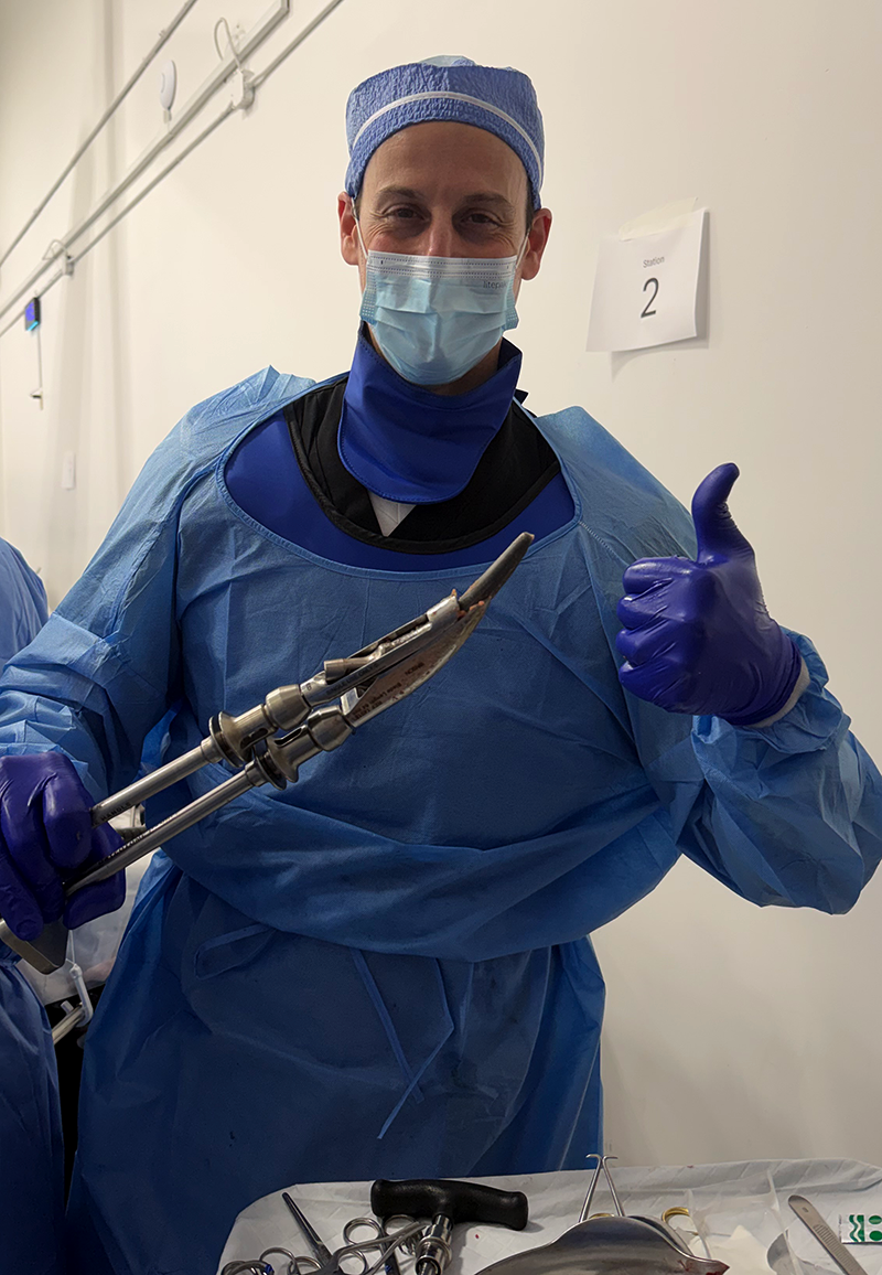 dr. grayson p. connors' approach to surgery